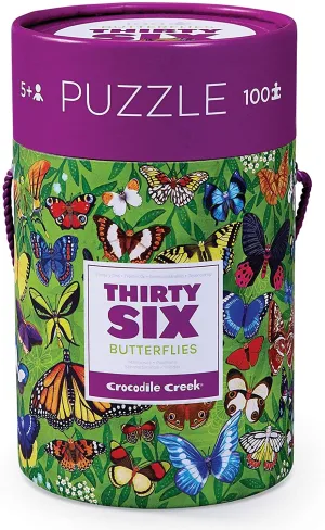 100 Piece Butterfly World Puzzle