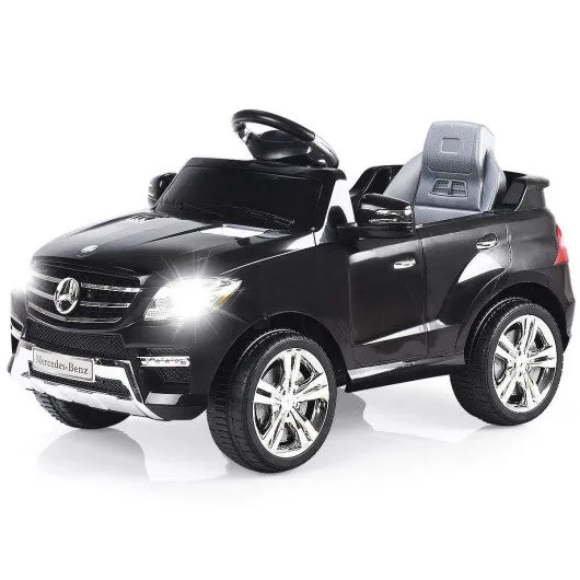 6V Mercedes Benz Kids Ride on Car with MP3 RC-Black