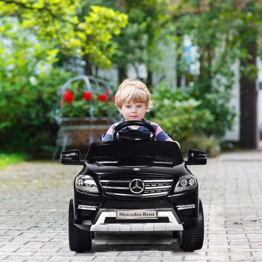 6V Mercedes Benz Kids Ride on Car with MP3 RC-Black