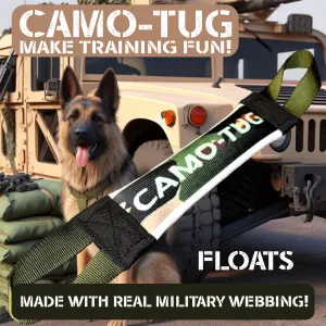 Army Green Fire Hose Training Tug - Camo Series