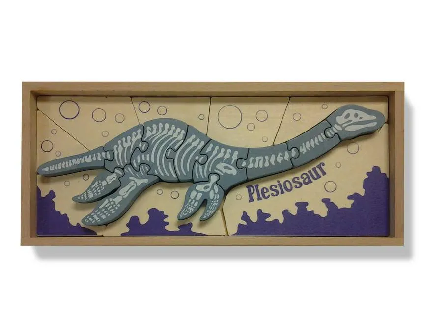 Begin Again Toys - Dinosaur Puzzle - Plesiosaur