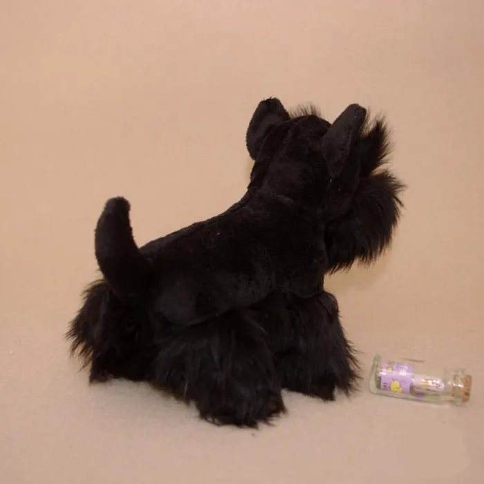 Black Schnauzer Plush Toy