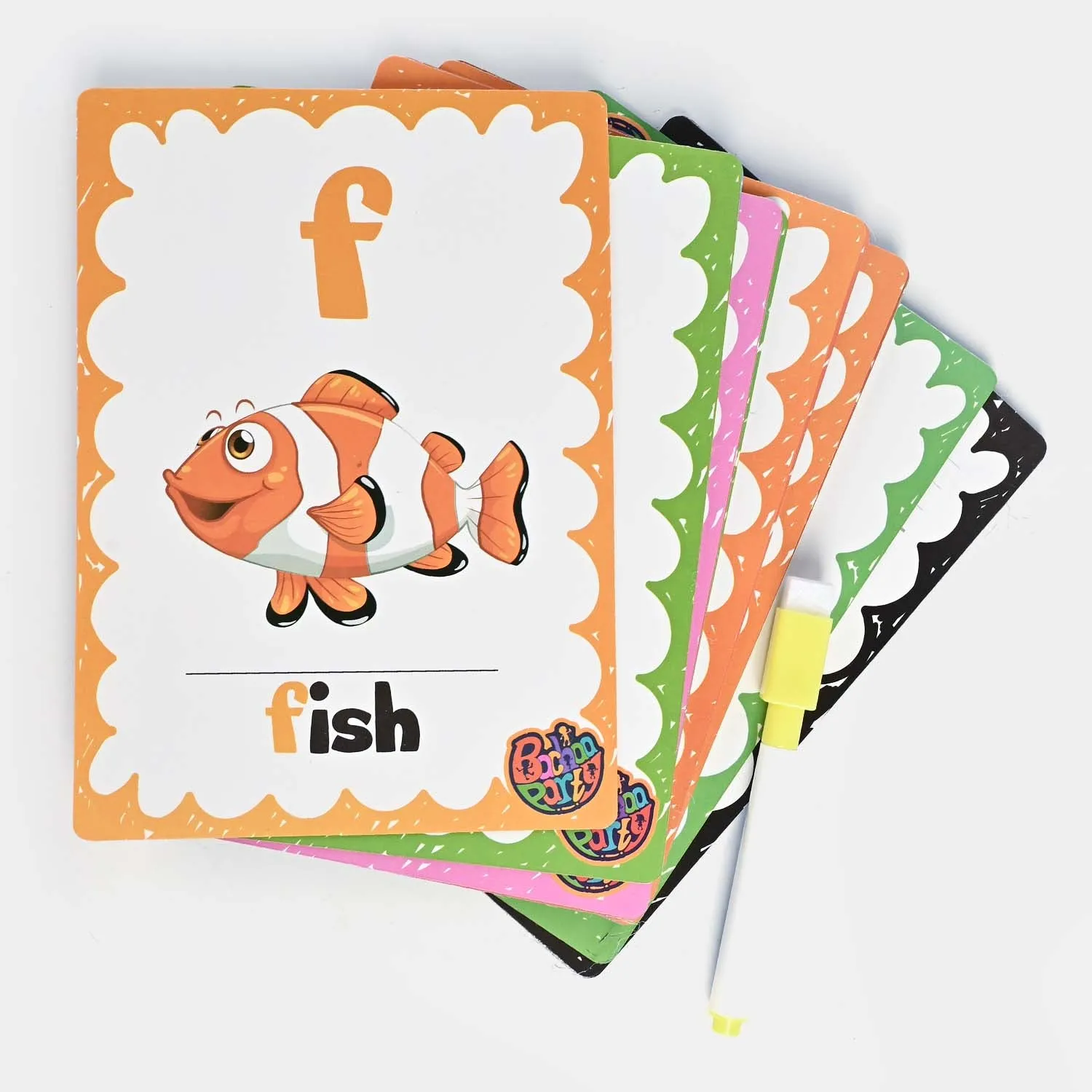 BP Alphabets Flash Cards