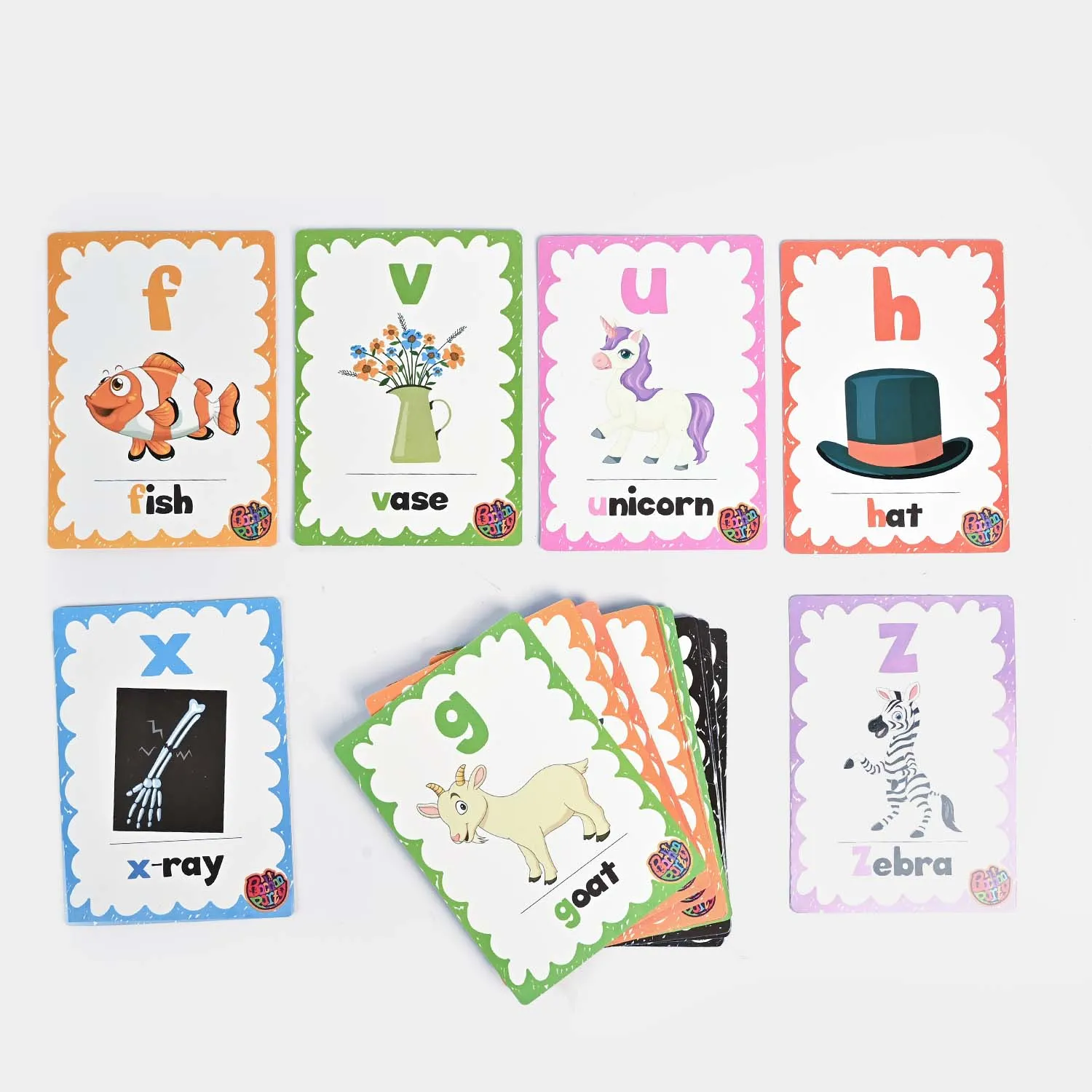 BP Alphabets Flash Cards