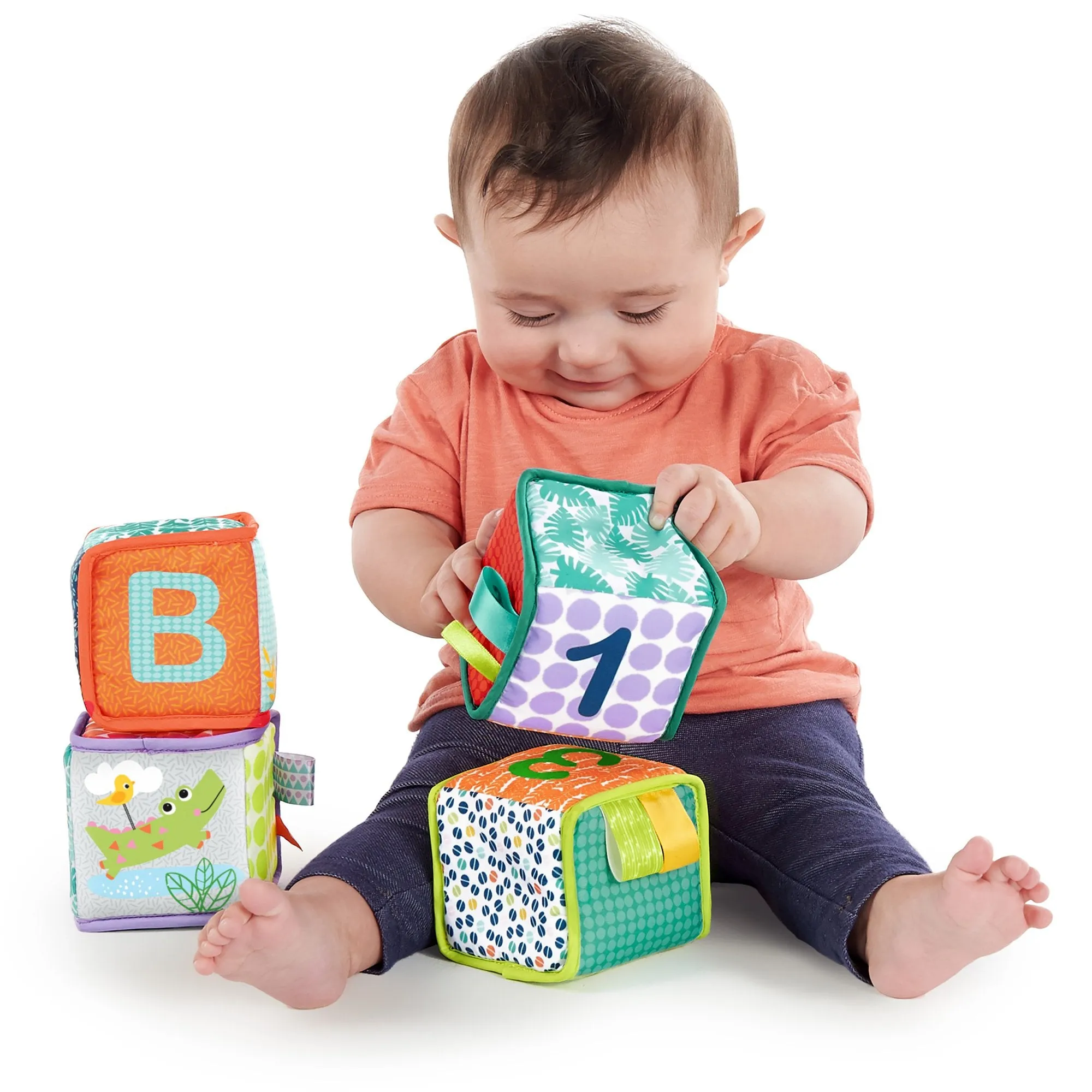 Bright Starts - Grab & Stack Blocks