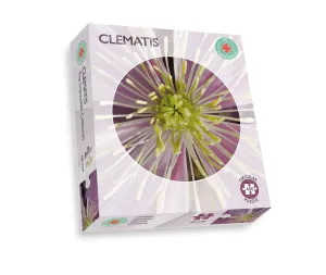 Clematis Circular Impuzzible 400 Piece Jigsaw Puzzle