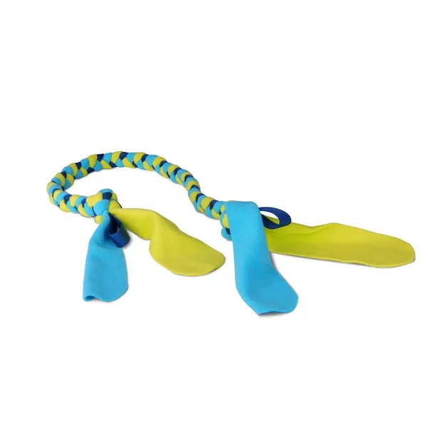 Coachi Tuggi Tug Navy Lime & Light Blue Training Toy