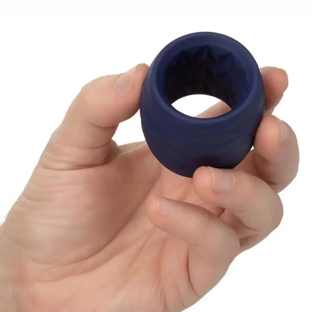 Colt Silicone Stretchy Black Ultra Soft Cock Ring for Him