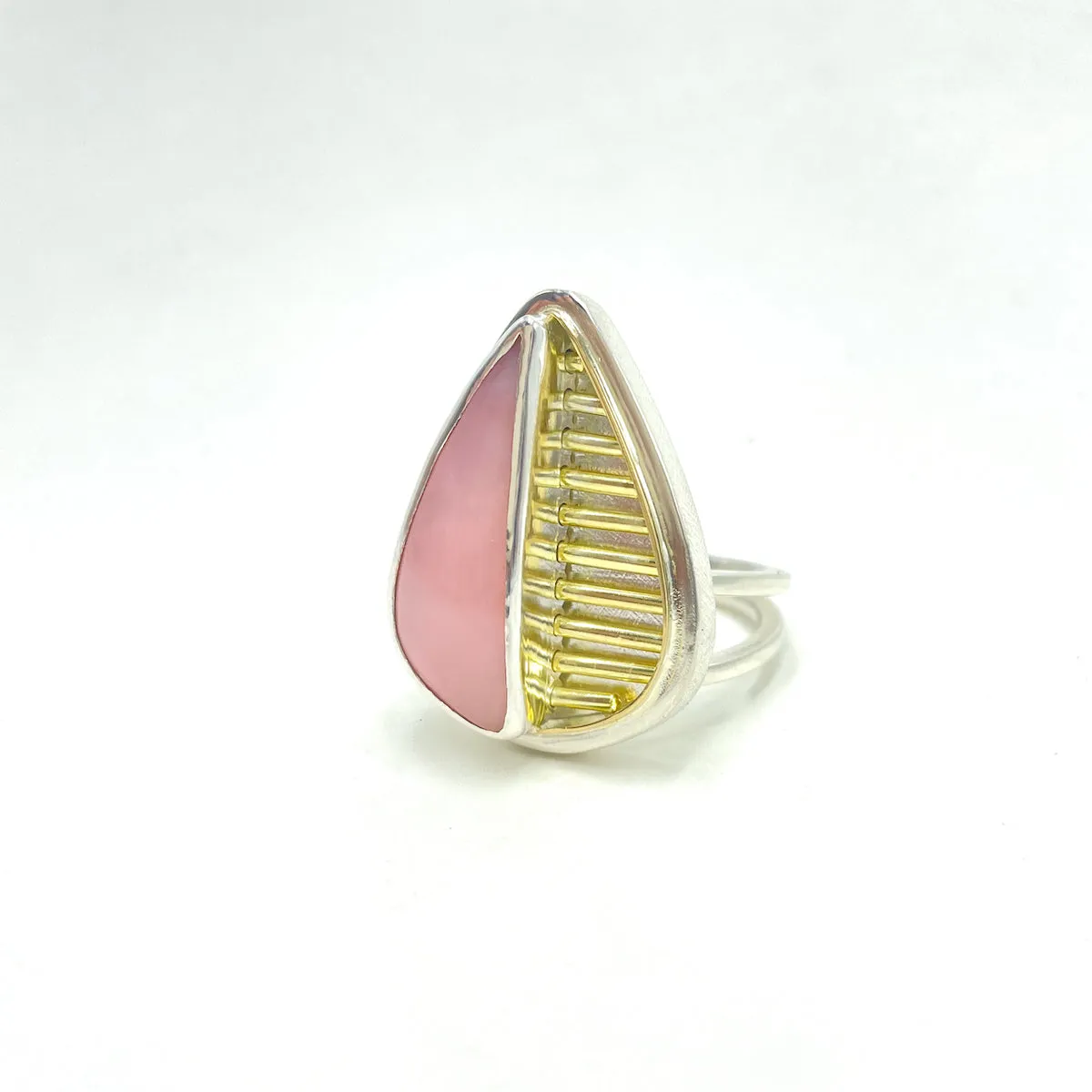 Dana Fear | Pink Opal Pop-Out Ring