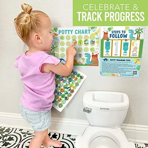 Dinosaur Potty Training Chart | Sticker Charts | Early Education