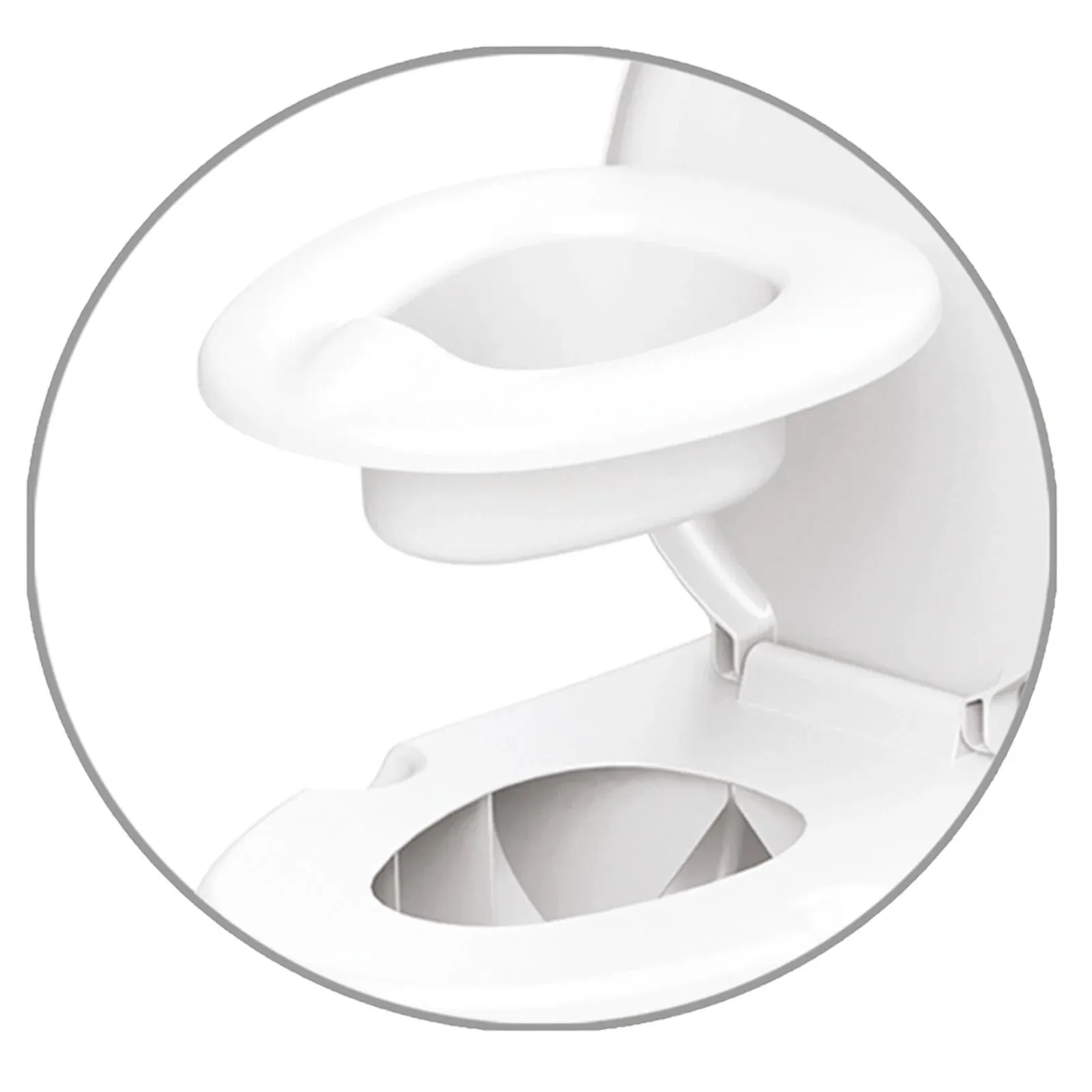 Dolu Educational Baby Potty 18  months - White