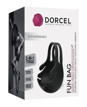 Dorcel Fun Bag Testicle Vibrator - Black