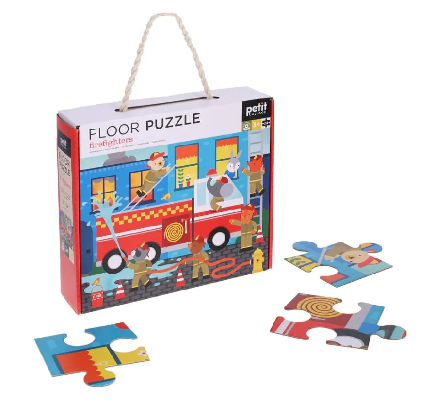 Firefighters 24-Piece Floor Puzzle