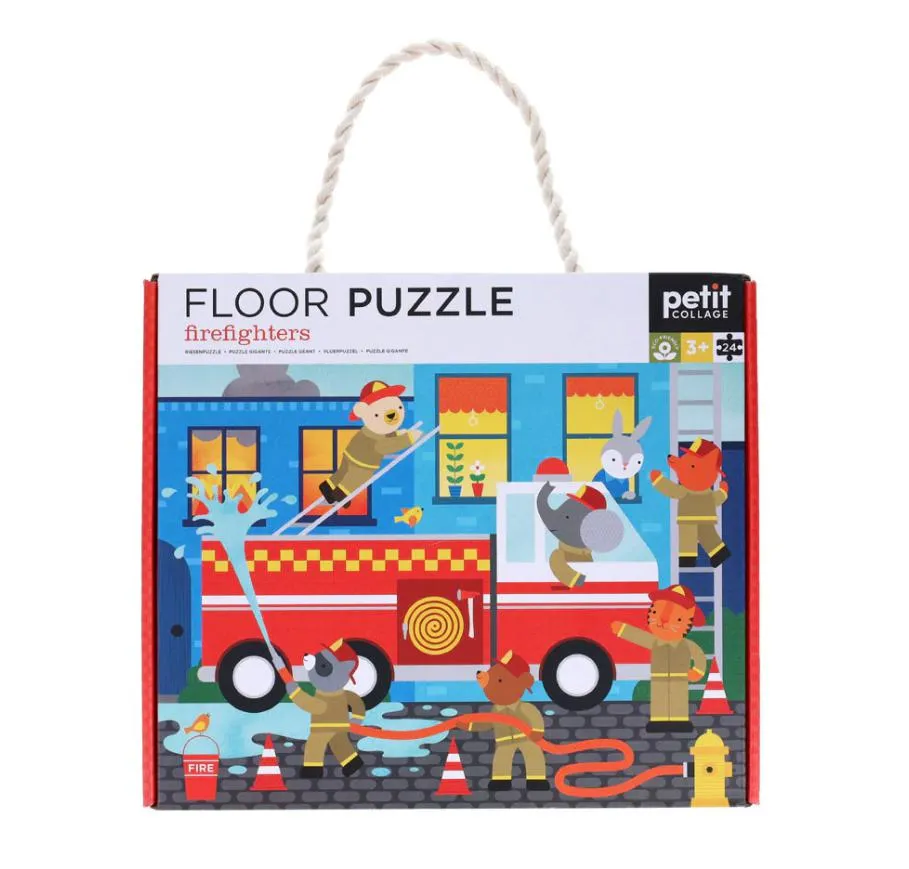 Firefighters 24-Piece Floor Puzzle