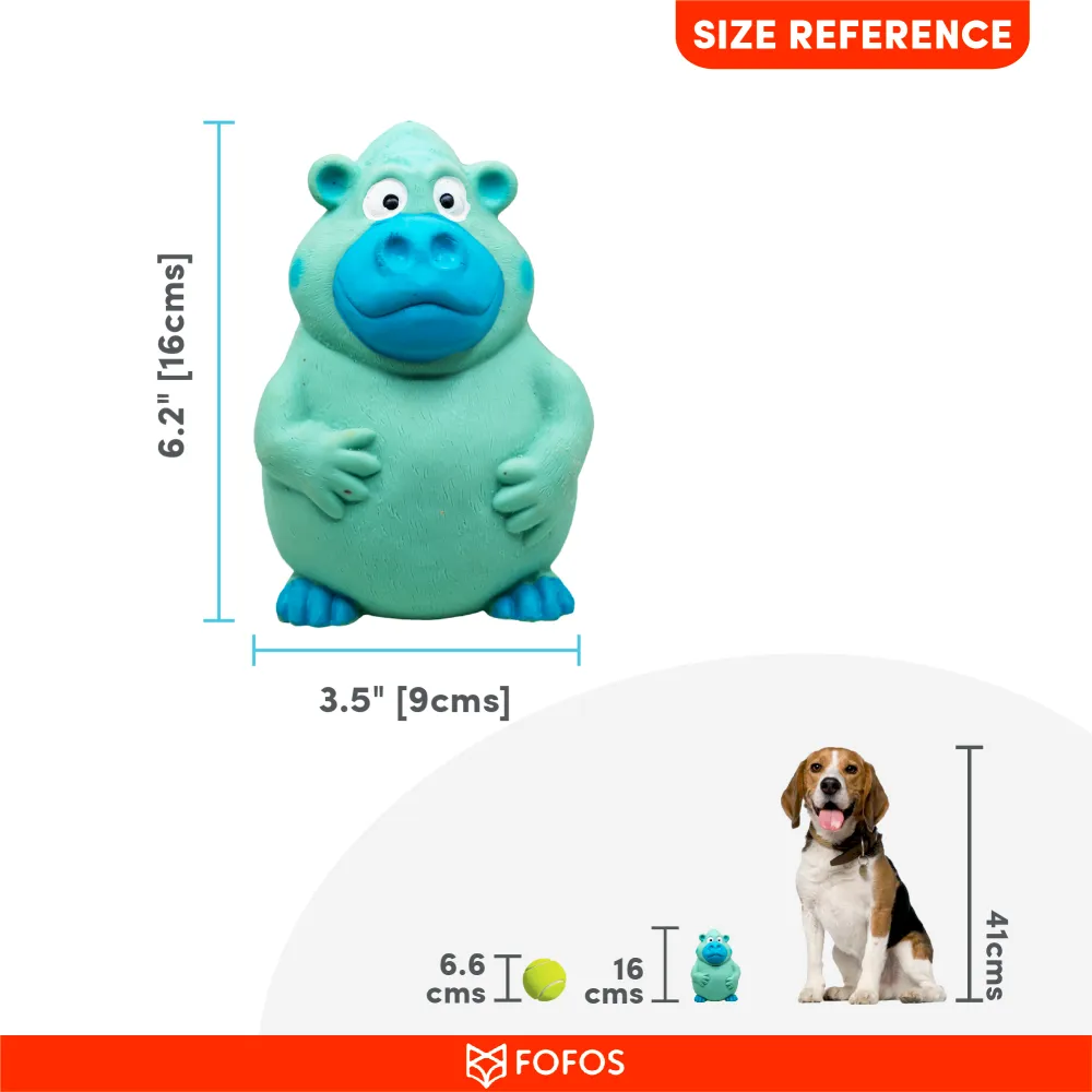 Fofos Latex Bi Ape Toy for Dogs