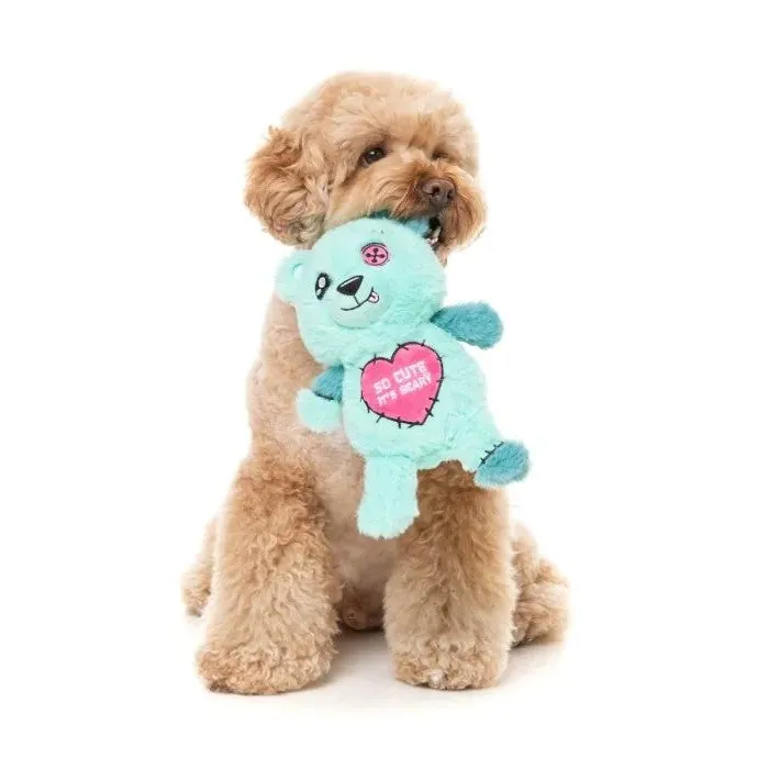 Fuzzyard Scary Cute Deaddy Bear Plush Dog Toy