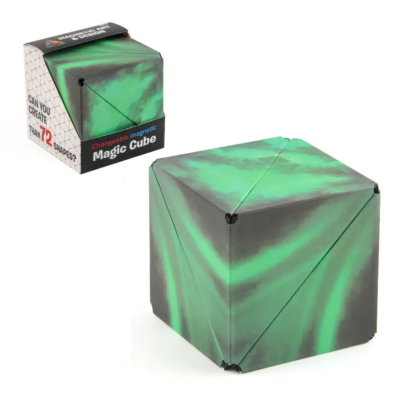 Geometric Magnetic Transforming Puzzle Cube, TO0073