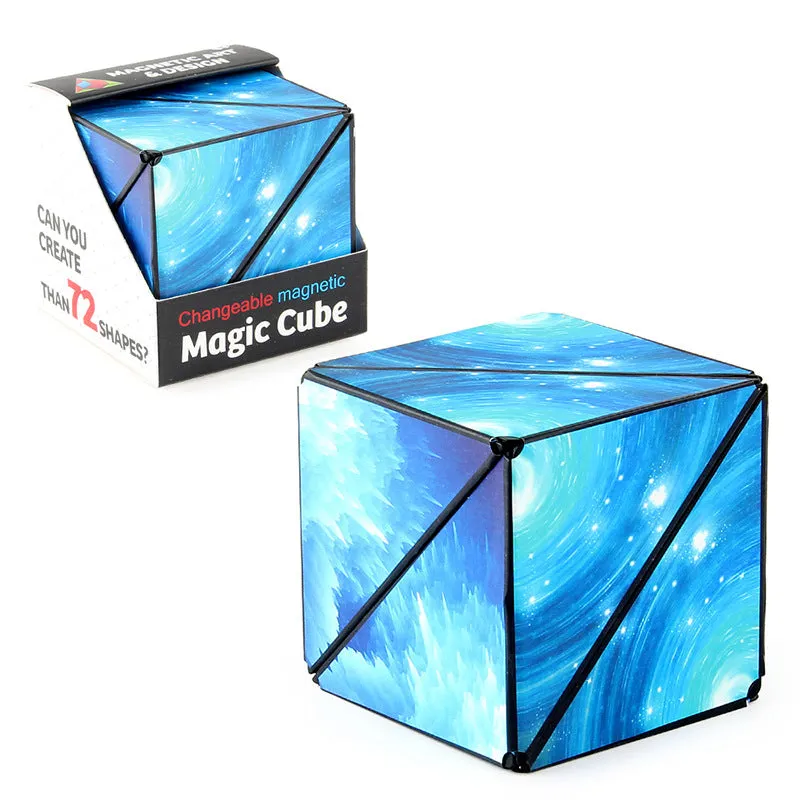 Geometric Magnetic Transforming Puzzle Cube, TO0073