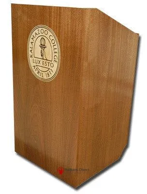 Handcrafted Solid Hardwood Lectern Spartan - FREE SHIPPING!