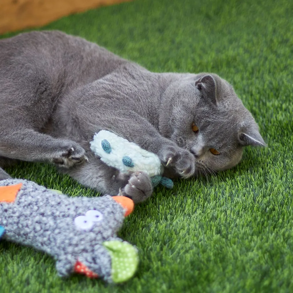 Kazoo Squinty Sheep Cat Toy