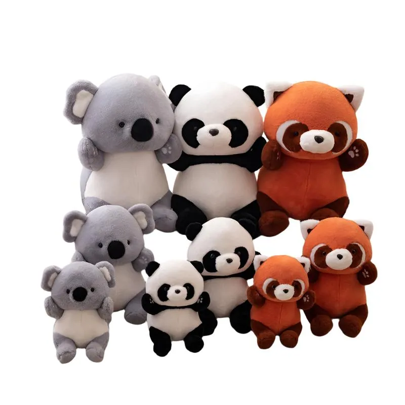 Koala Panda Racoon Plush Toys