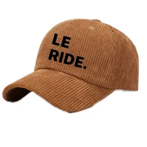 Le Ride. Corduroy Caps Caramel