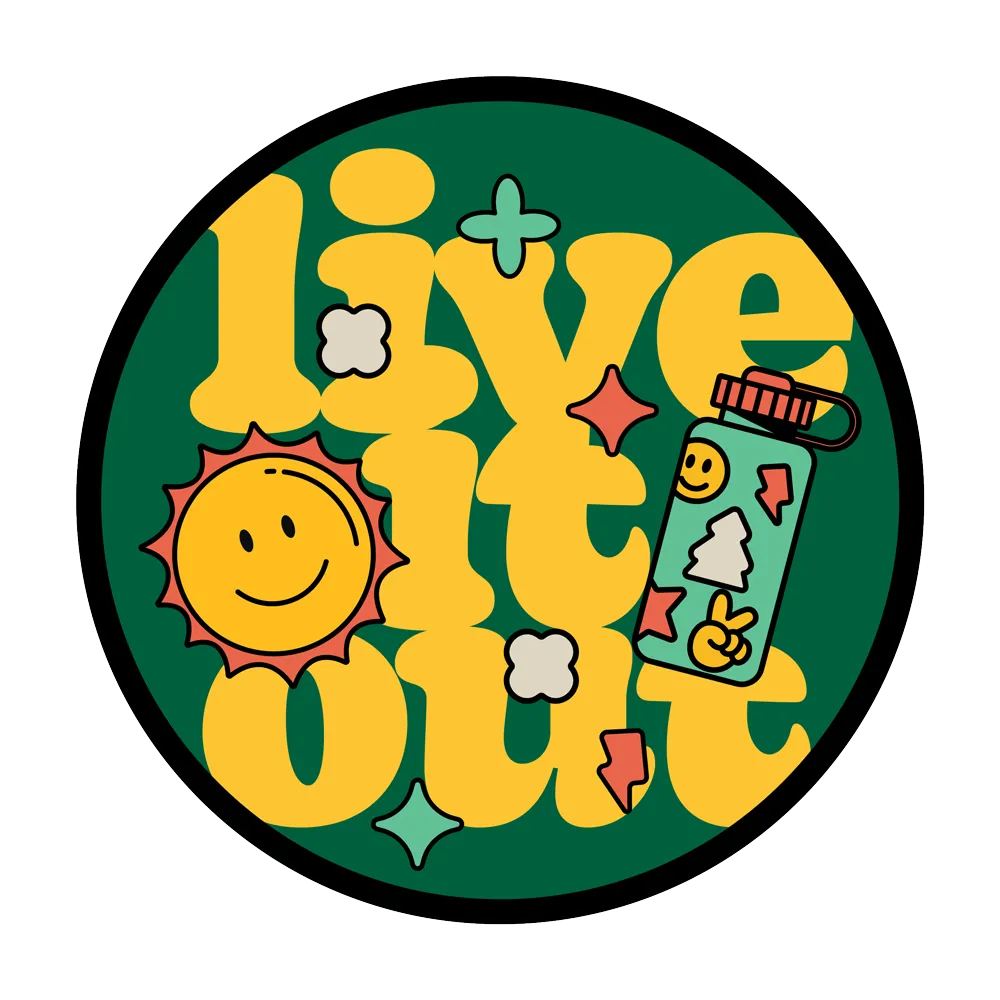 Live It Out VBS Cloth Frisbees (Set of 12)