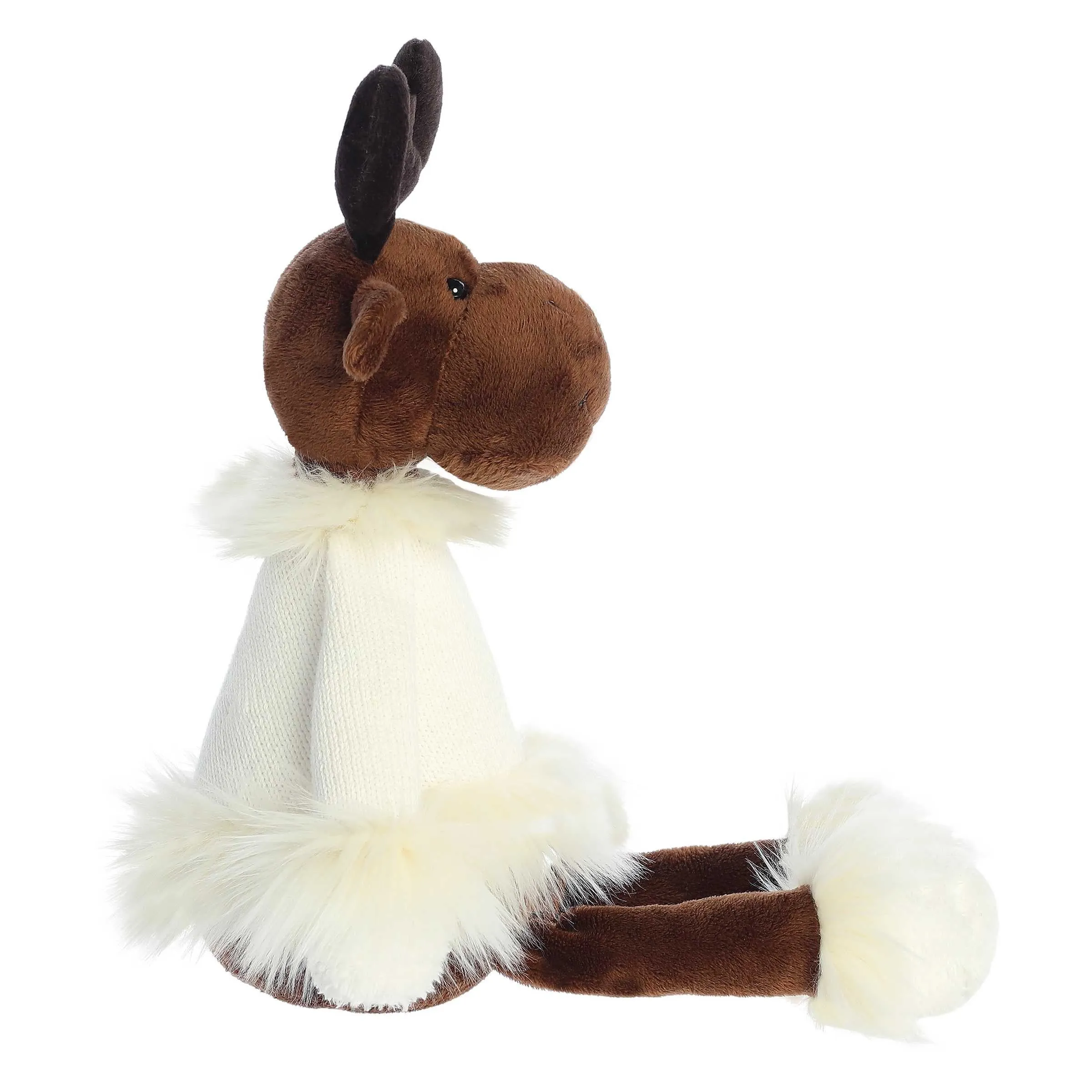 Mitzi the Chocolate Festive Moose Plush