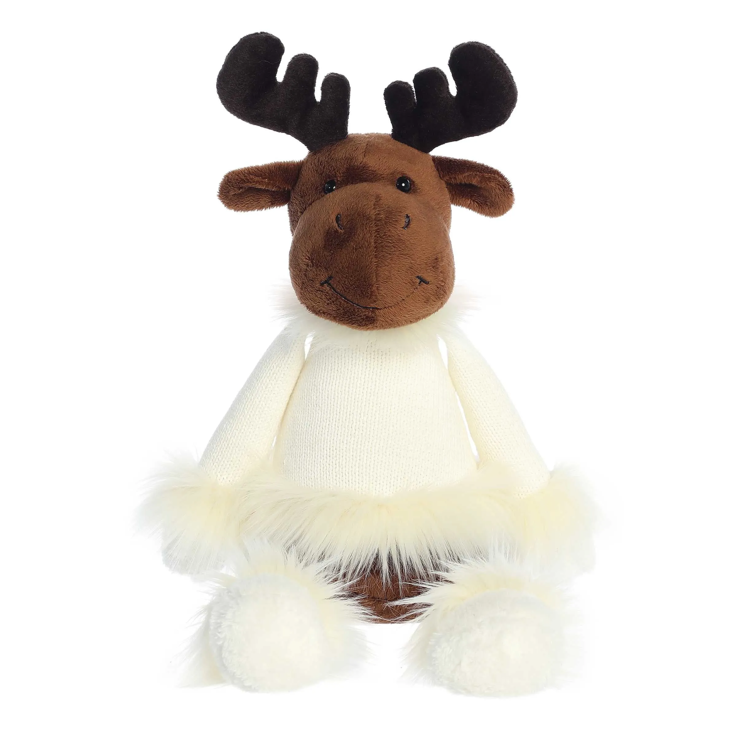 Mitzi the Chocolate Festive Moose Plush