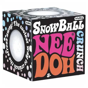 NeeDoh Snow Ball Crunch Fidget Toy