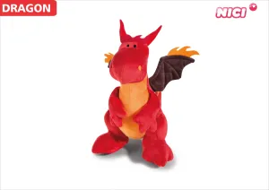 Nici Dragons Fire Dragon Red Sitting