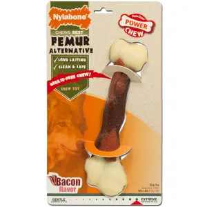 Nylabone® Power Chew Femur Alternative Chew Toy, Bacon