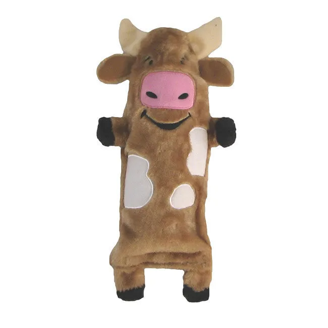 Outward Hound Bottle Buddies Cow Water Bottle Toy