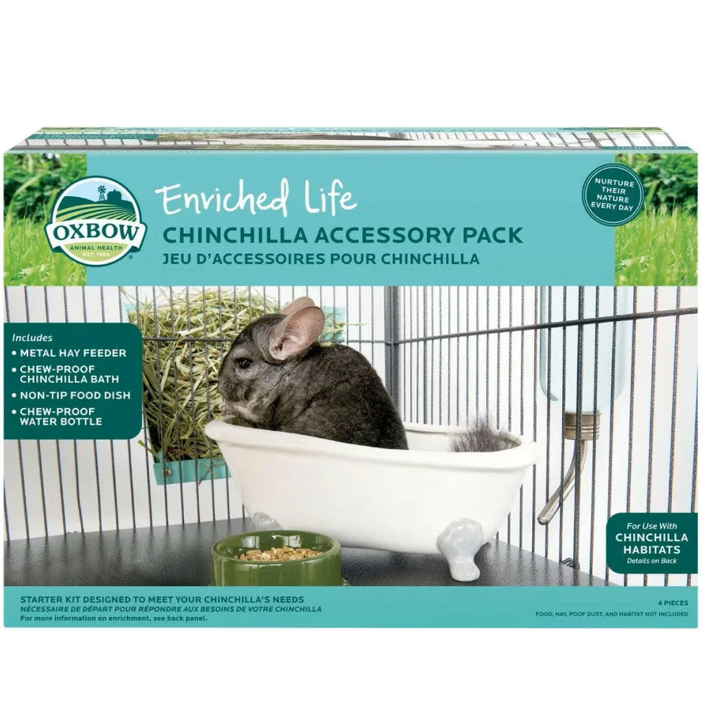 Oxbow Enriched Life Chinchilla Accessory Pack For Small Animal