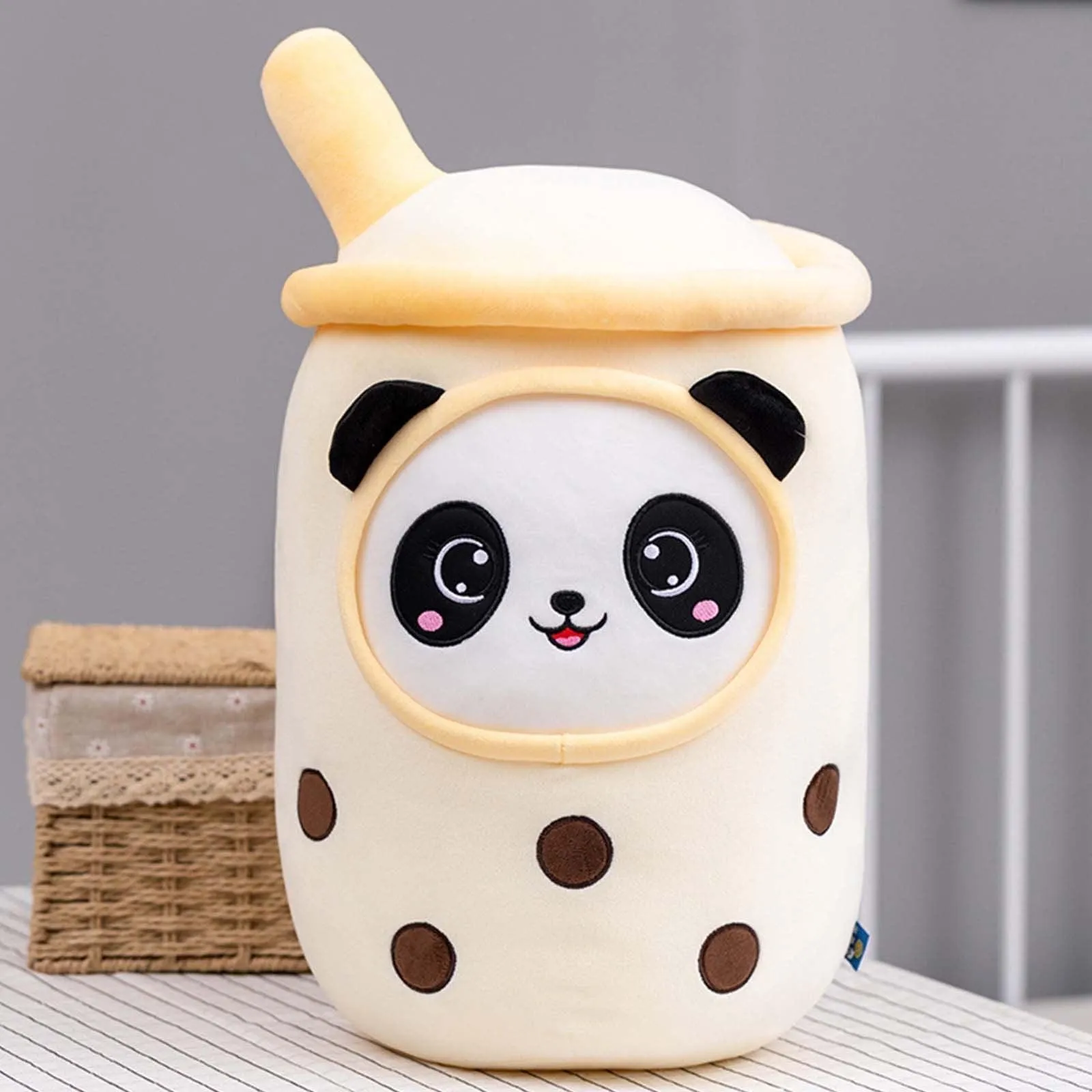 Panda Boba Tea Plush Cuddly Cute Stuffed Animal