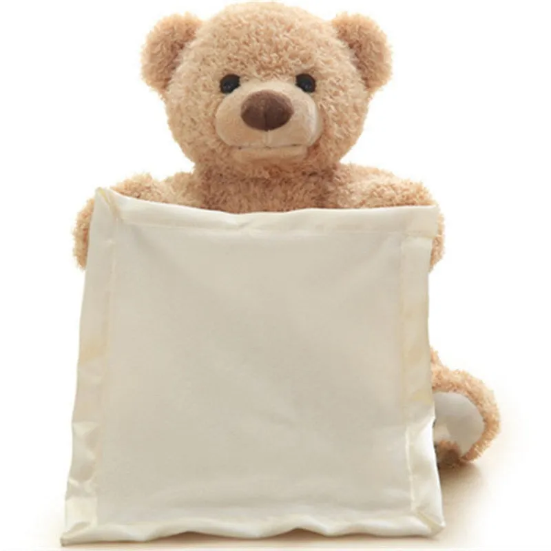 Peekaboo Teddy Bear Plush Toy