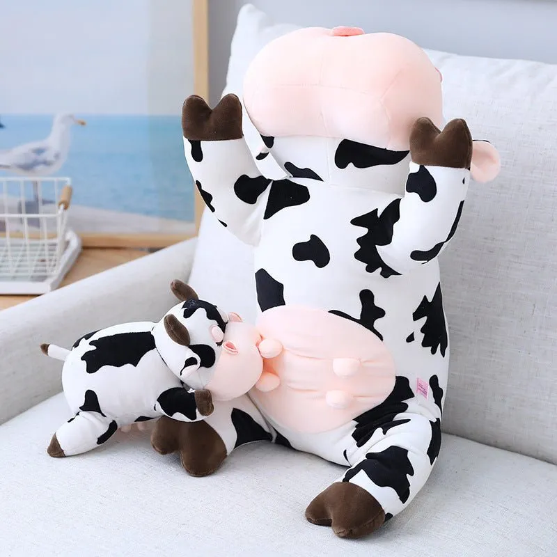 Plush Cow Comfortable Pillow Toy