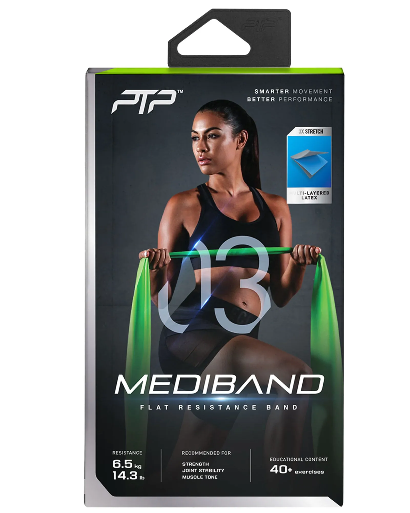 PTP Mediband  Medium Green