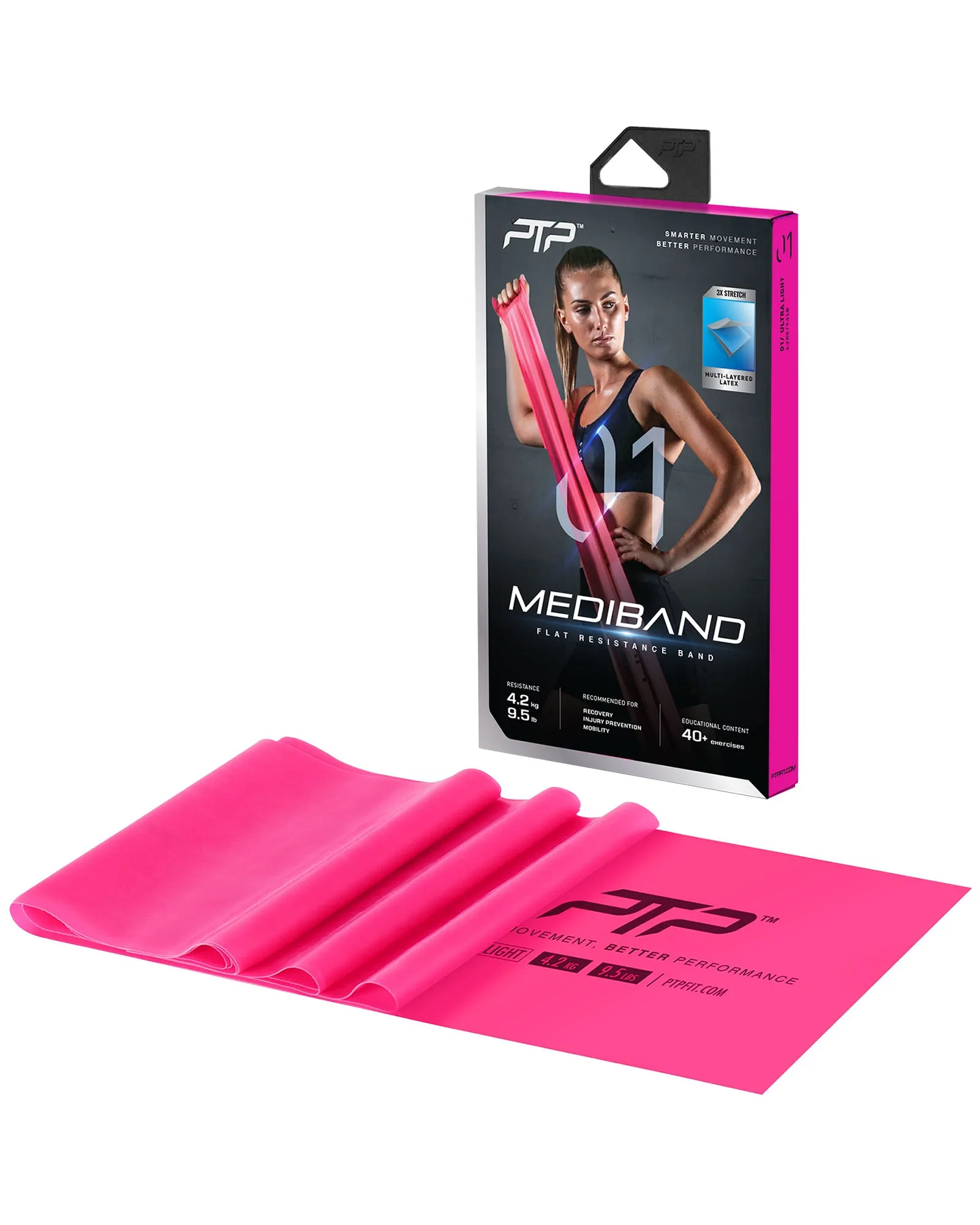 PTP Mediband  Ultralight Pink