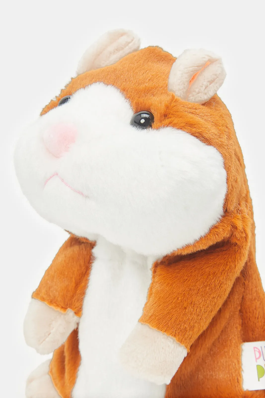 Pugs At Play Brown Talking Hamster Interactive Plush