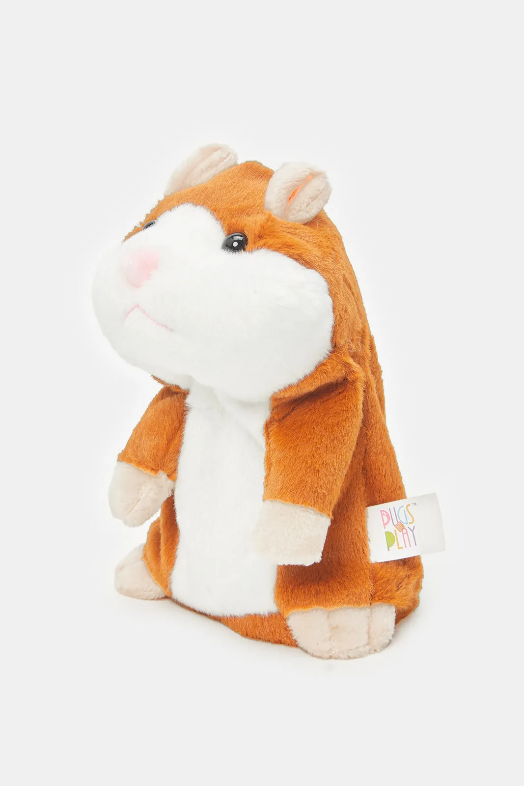 Pugs At Play Brown Talking Hamster Interactive Plush