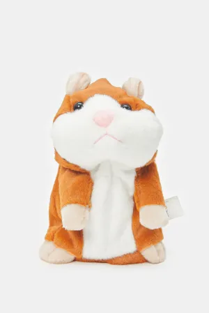 Pugs At Play Brown Talking Hamster Interactive Plush