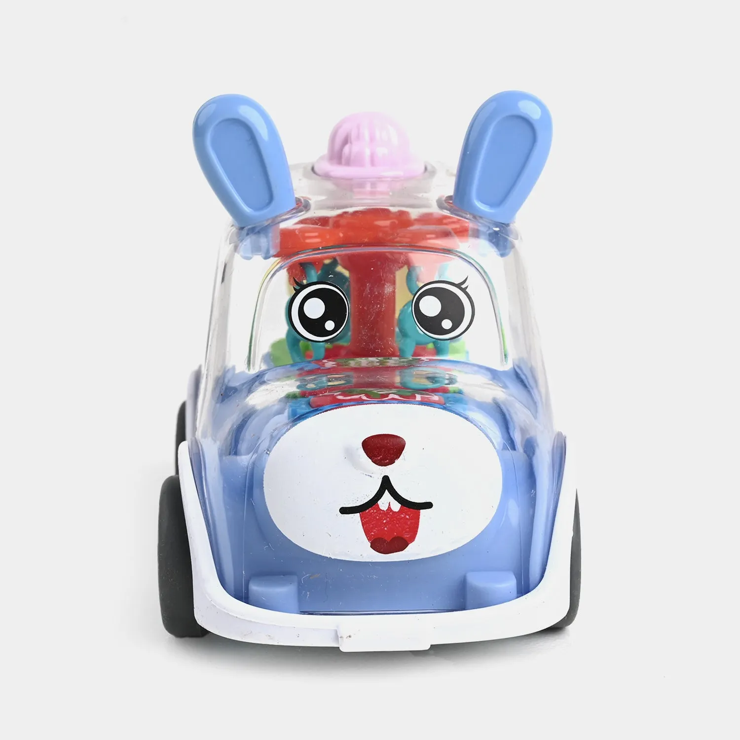 Rabbit Gear Bus with Light for Kids