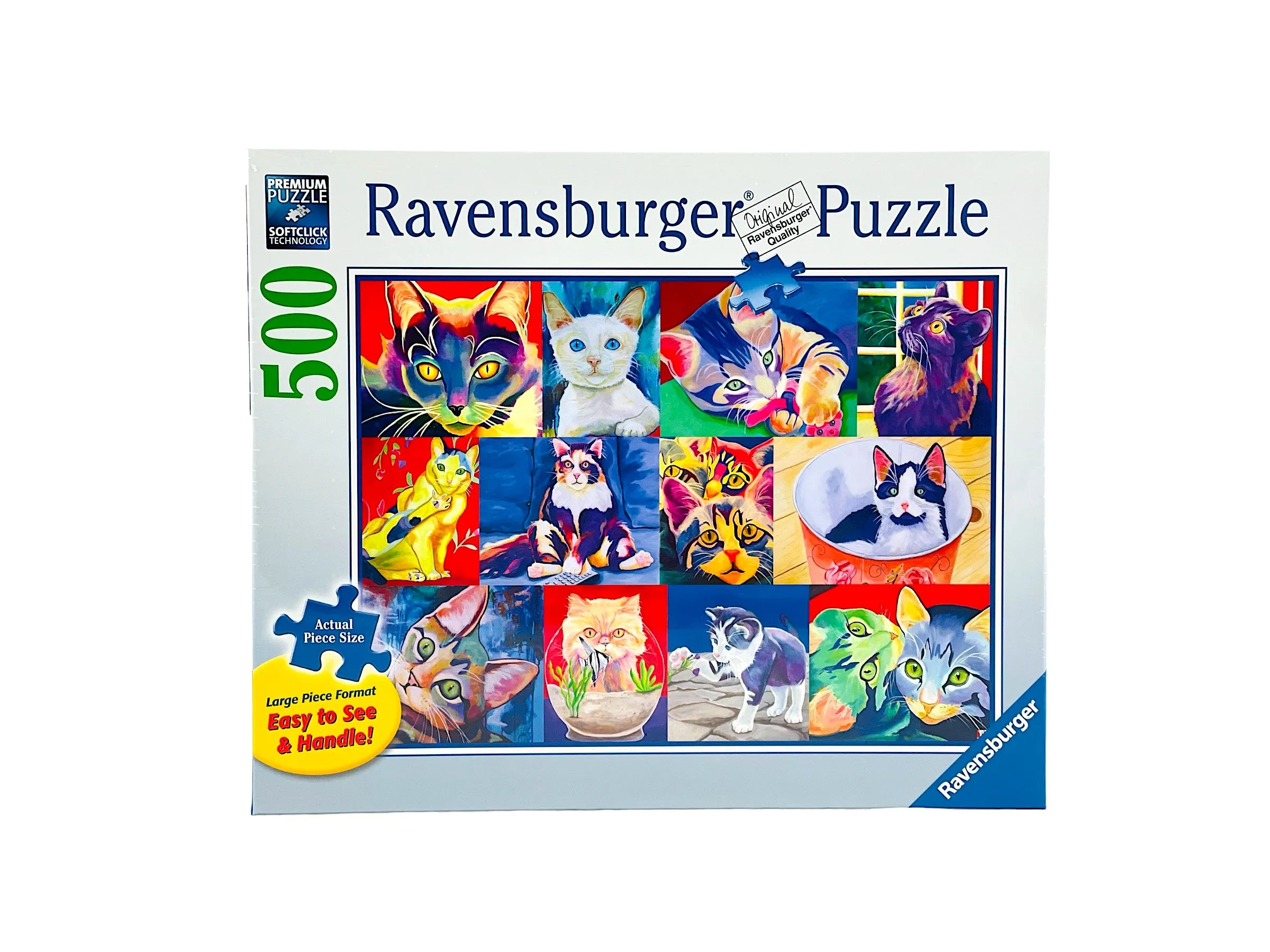 Ravensburger - Hello Kitty Kat 500 Extra Large Format piece puzzle