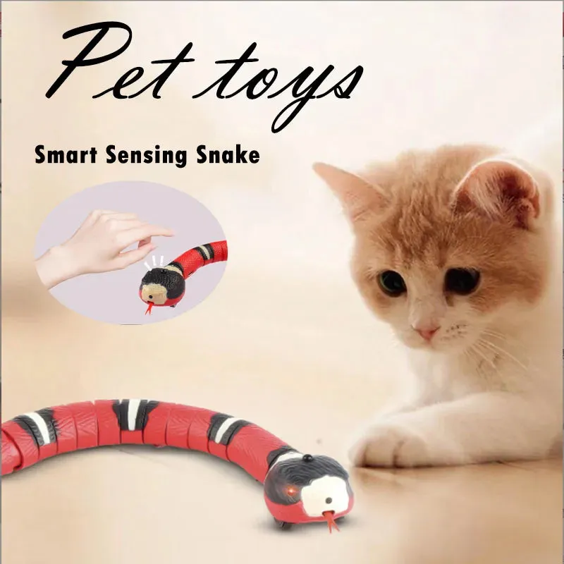 Smart Sensing Snake Cat Toy