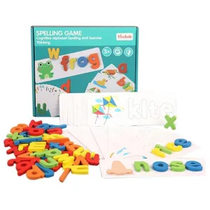 Spelling Game Wooden Words Puzzle   YG-154