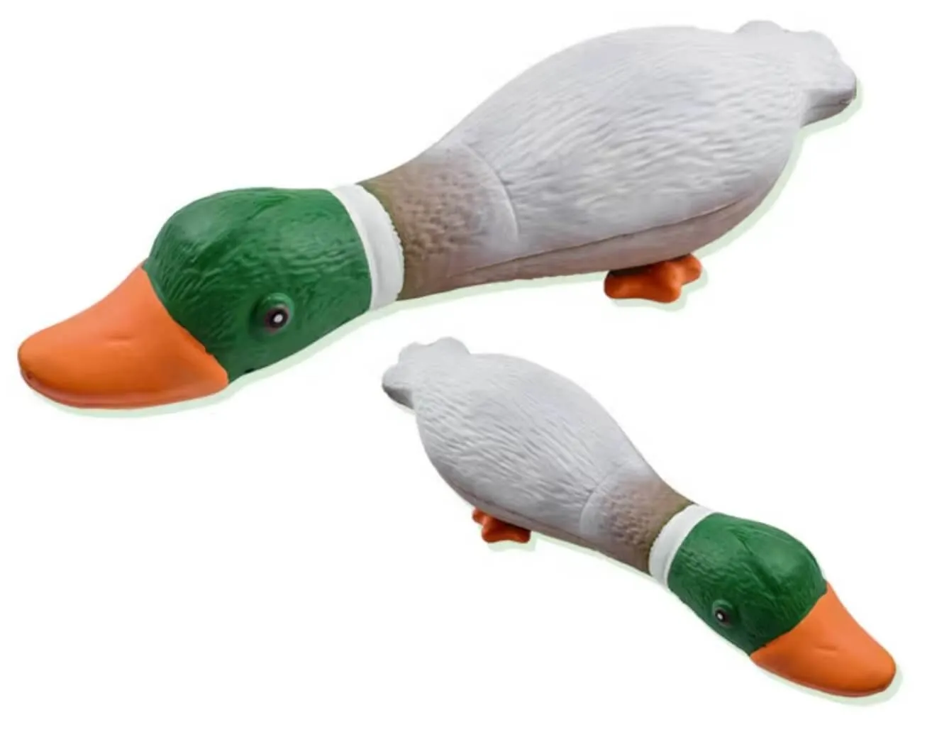 Squawking Latex Sound Dog Toy Duck For Squeeze Squeak Interactive Play