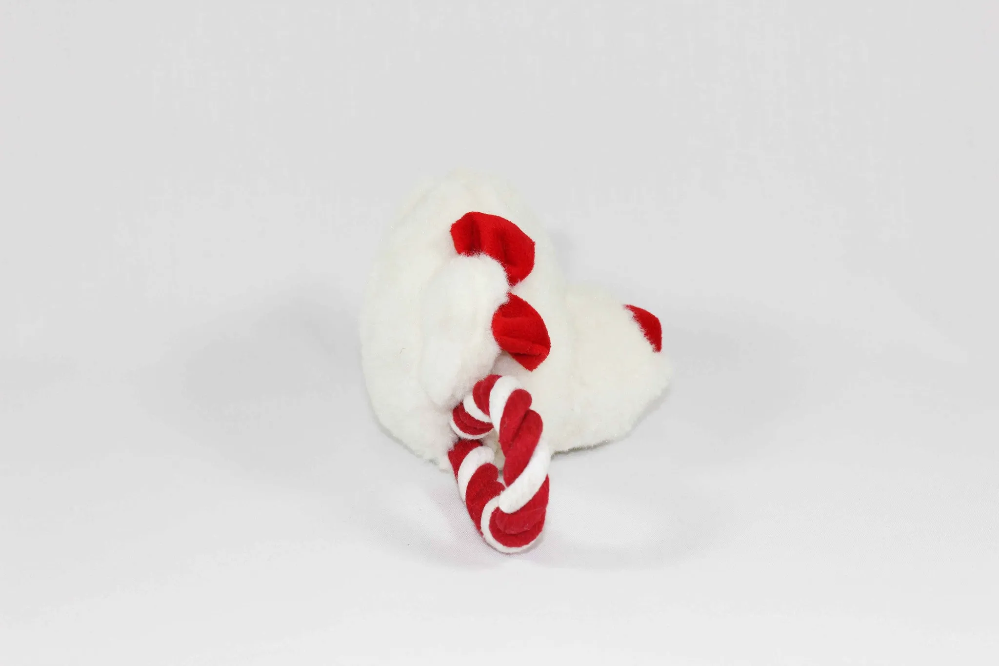 Squeaky Christmas Polar Bear Tug Toy