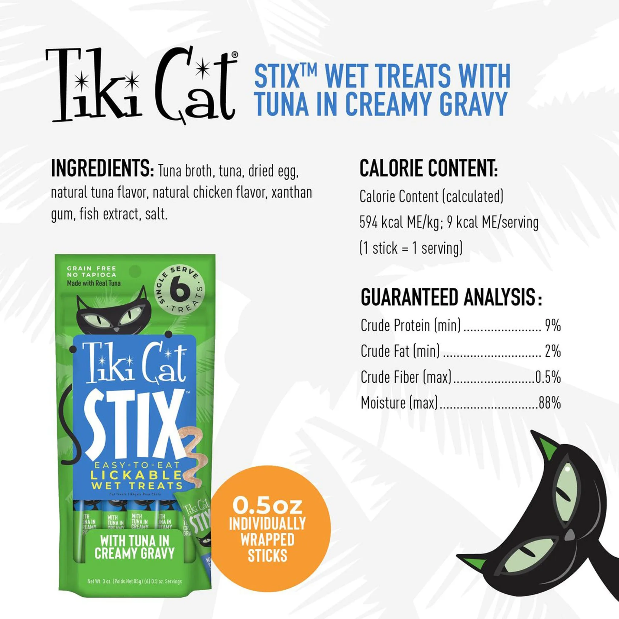 Tiki Cat Stix Lickable Mousse Cat Treats