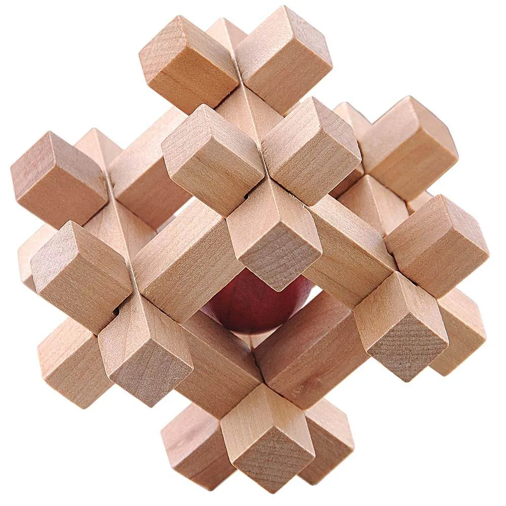 Wooden Puzzle - The Prisoners Ball 3D Wooden puzzle